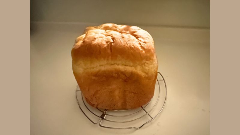 食パン焼き上がり