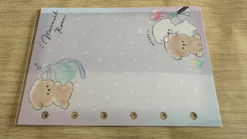 ペンで印をつける