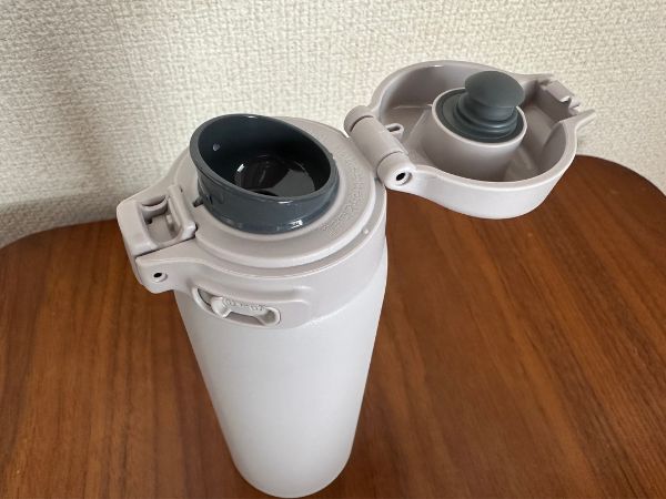 蓋をあけた状態