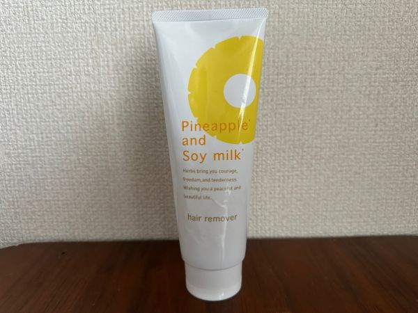 パイナップル豆乳除毛クリーム