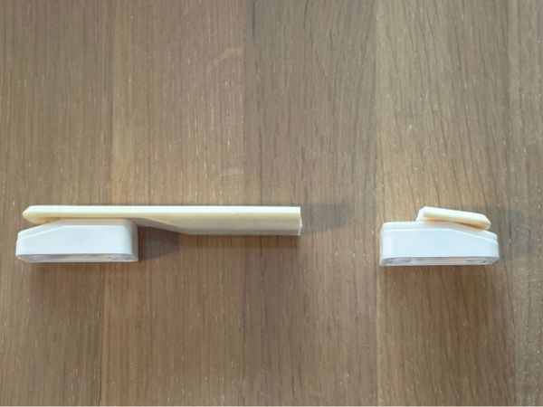 壊れたハンドル