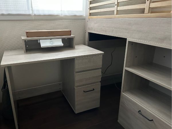ニトリ　システムベッド　デスク